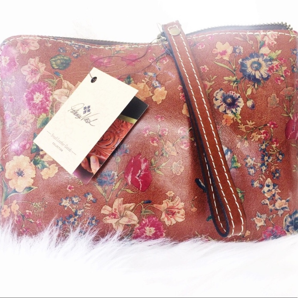 Patricia Nash Leather Clutch